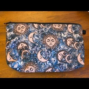 Celestial Print Zipper Pouch